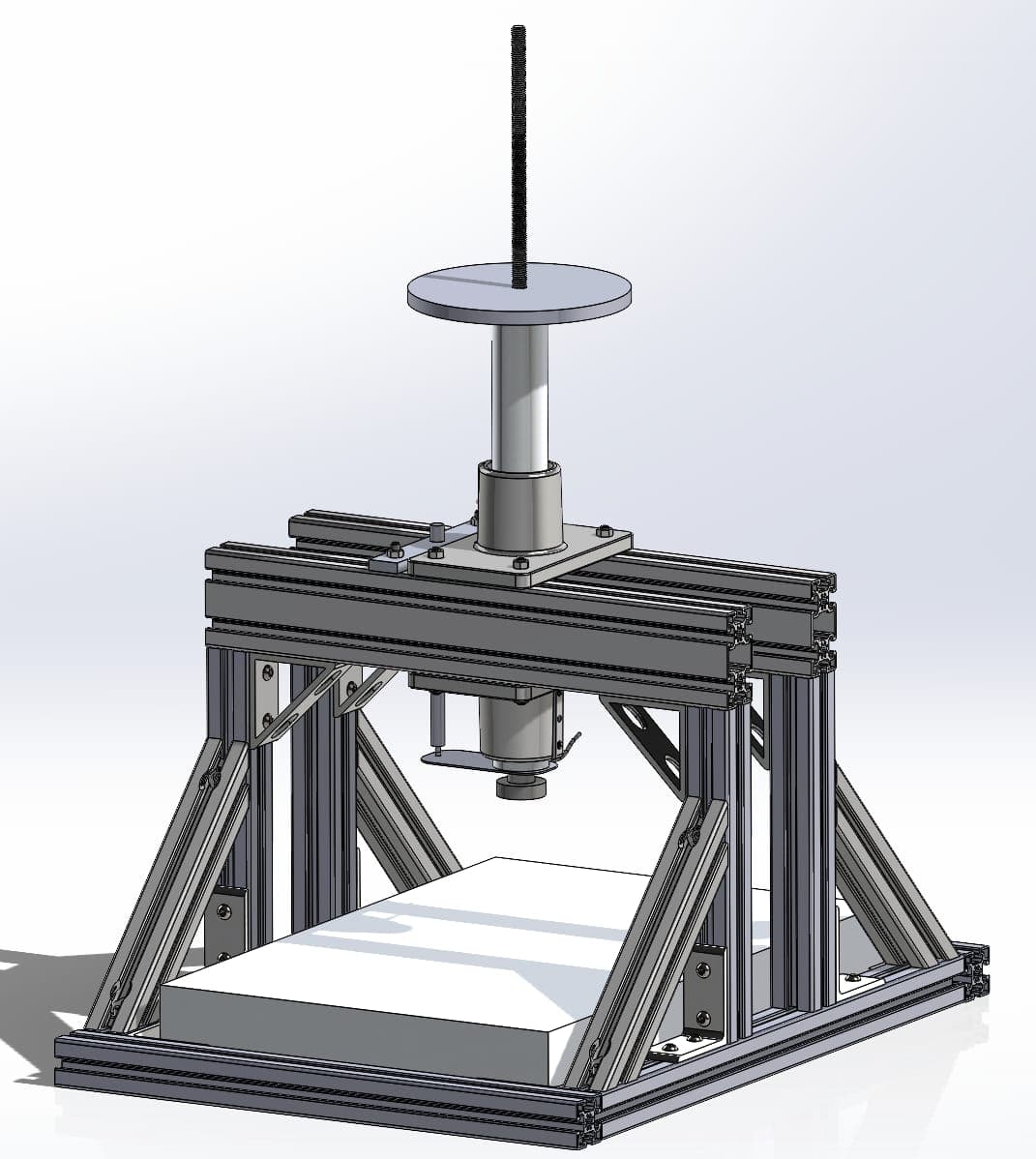 Drop test rig schematic