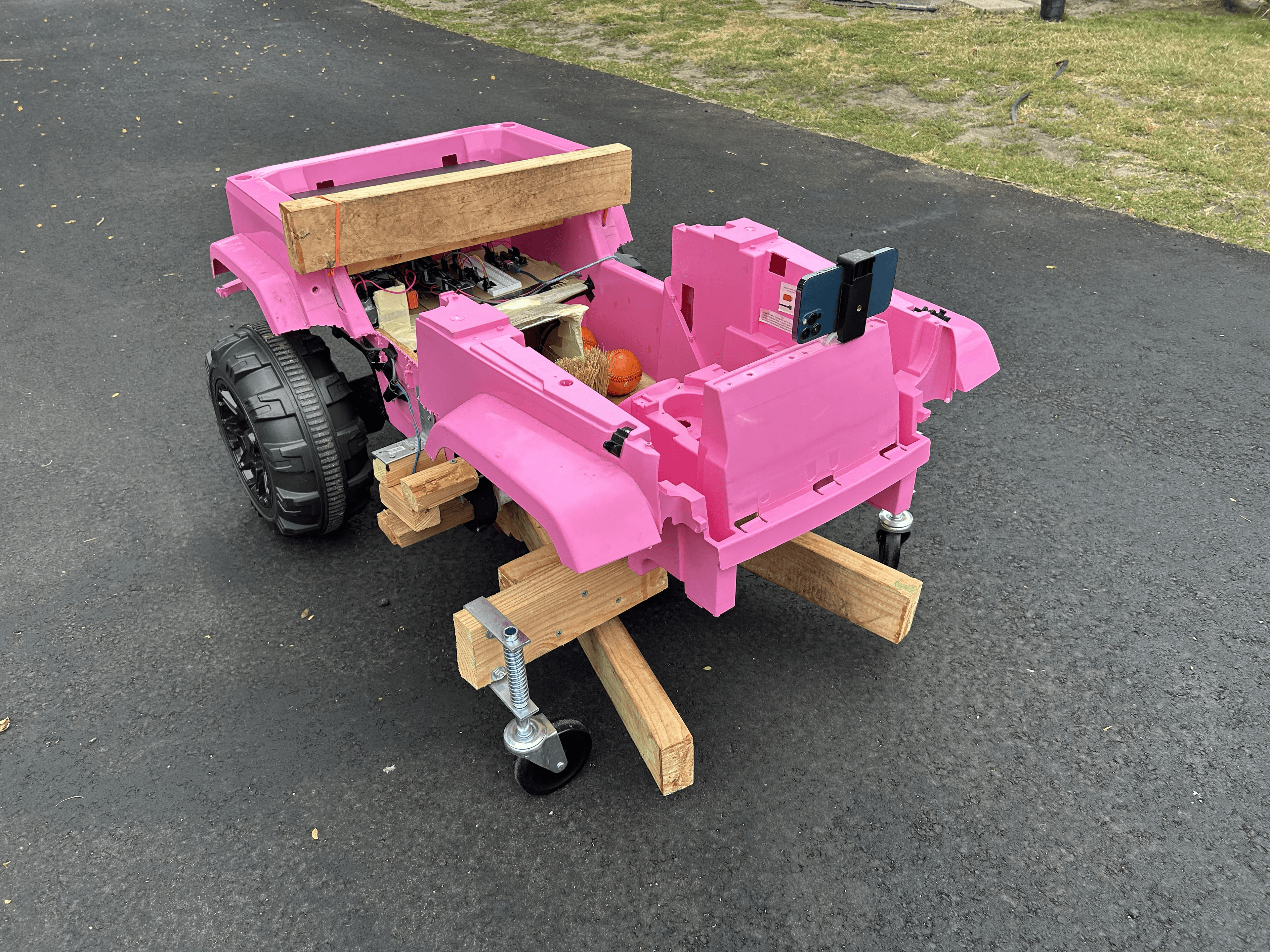 Autonomous Baseball Rover